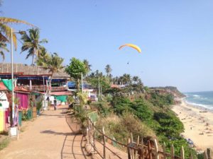 Varkala Cliff Paraglide
